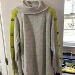 Yellow/Light Grey Sweater